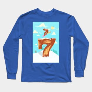 SNOWBOARDING SEVEN Long Sleeve T-Shirt